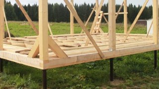 Сарай на винтовых сваях или хозблок на сваях Мелеуз цена от 2496 руб. / шт.